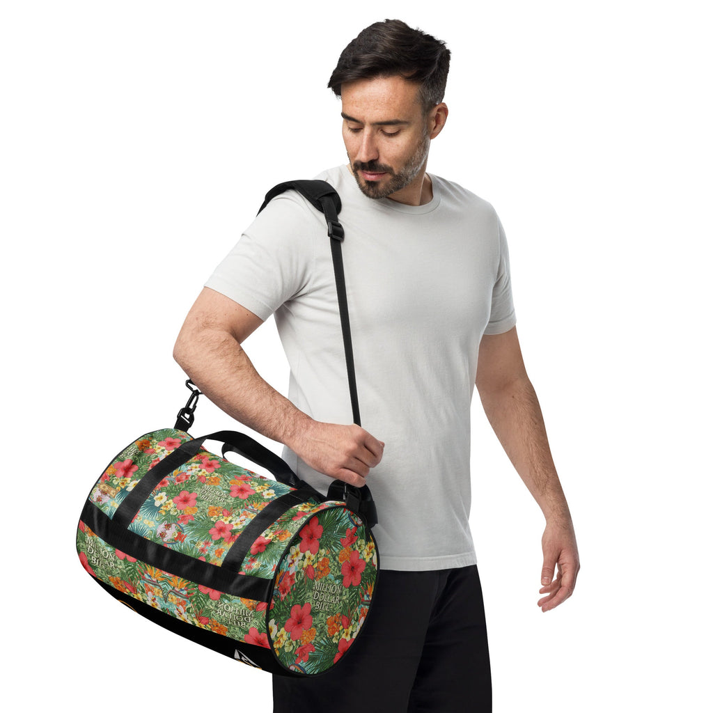 All - over print gym bag - The Million Dollar Bill Co.