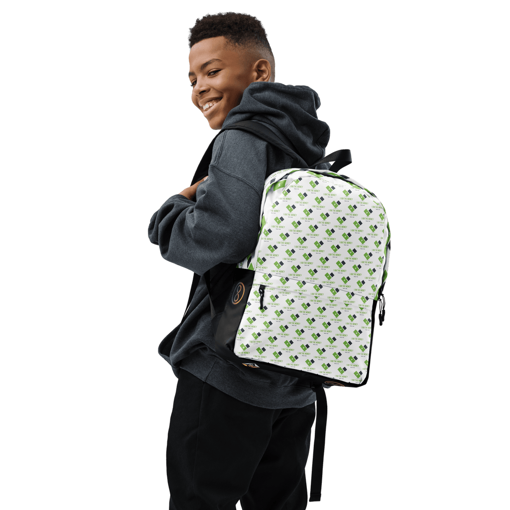 MDB Co. "I AM" THE MONEY UNISEX Backpack - The Million Dollar Bill Co. CUT-SEW