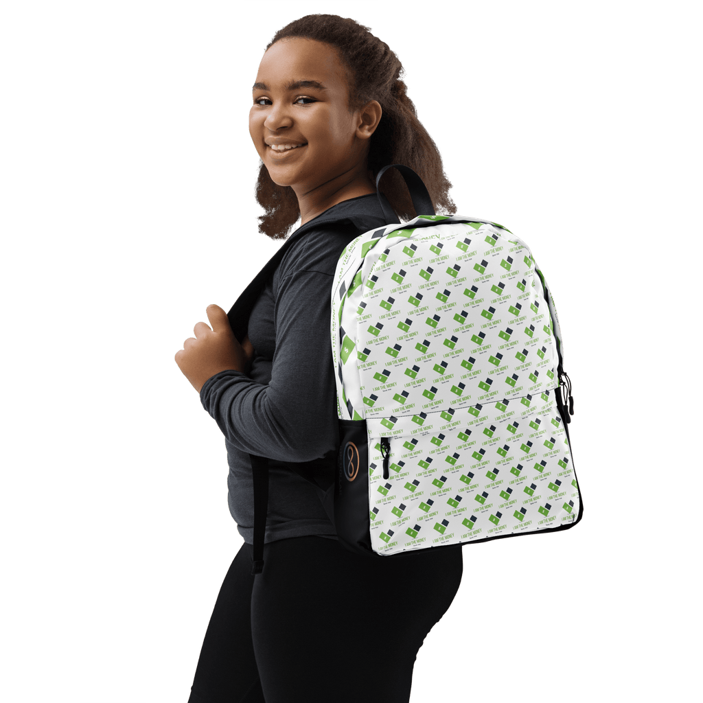 MDB Co. "I AM" THE MONEY UNISEX Backpack - The Million Dollar Bill Co. CUT-SEW