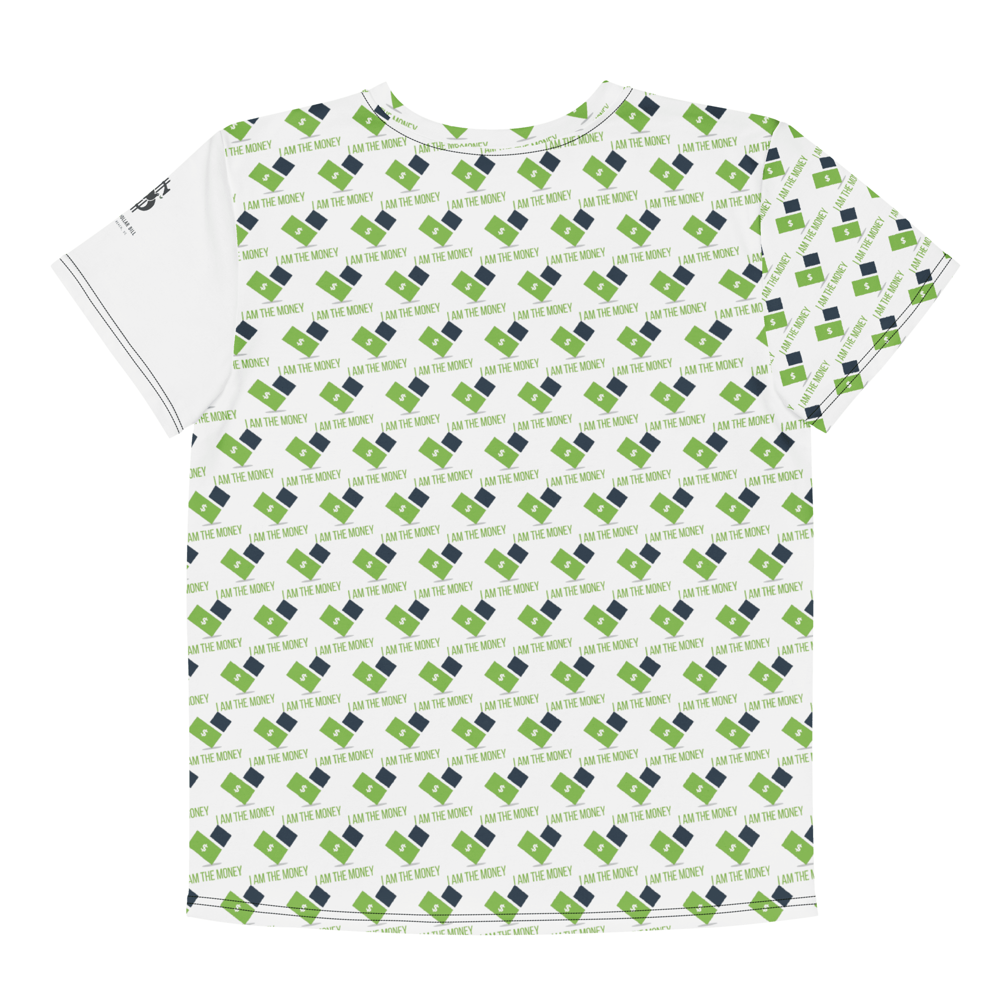 I AM THE MONEY Youth crew neck t-shirt - The Million Dollar Bill Co.