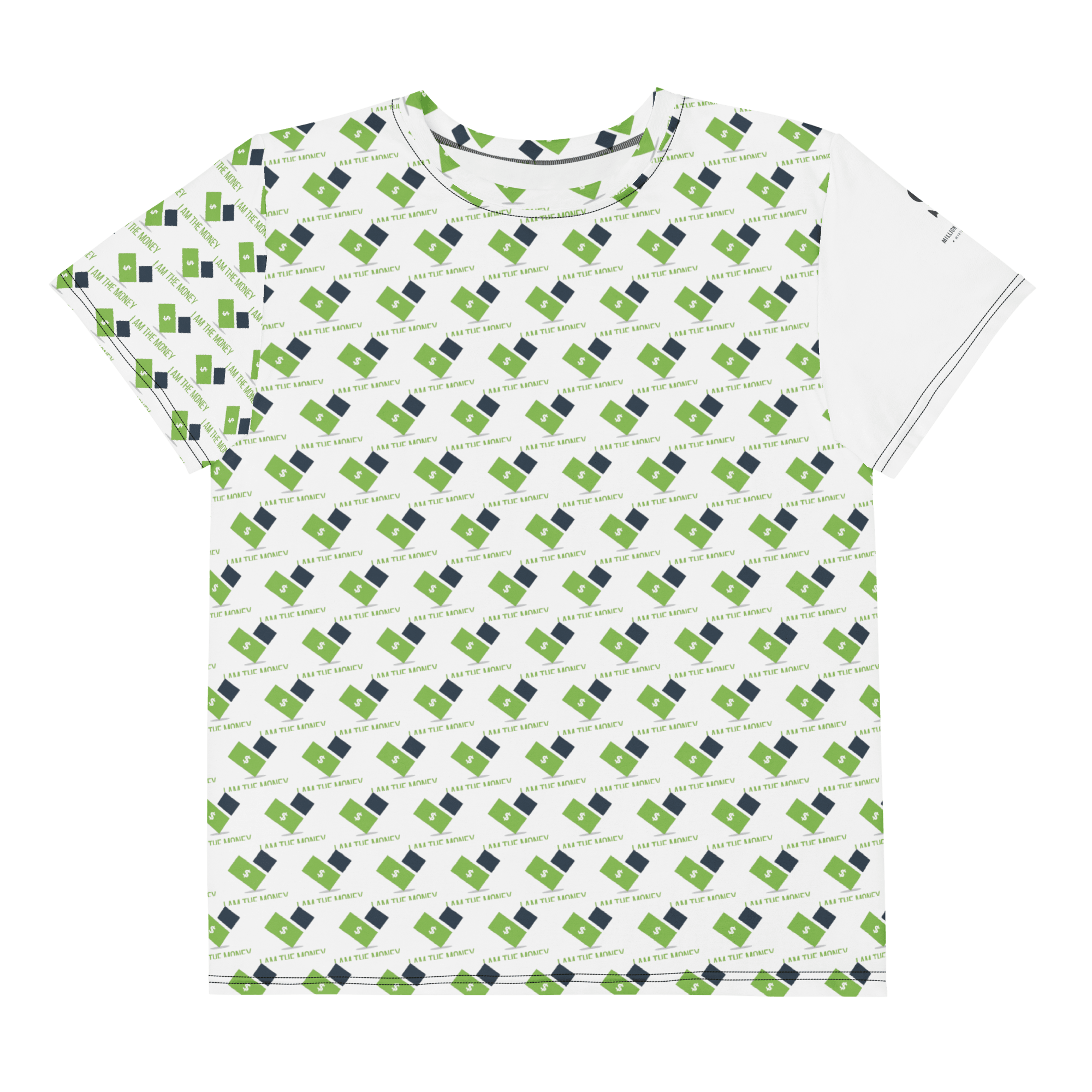 I AM THE MONEY Youth crew neck t-shirt - The Million Dollar Bill Co.