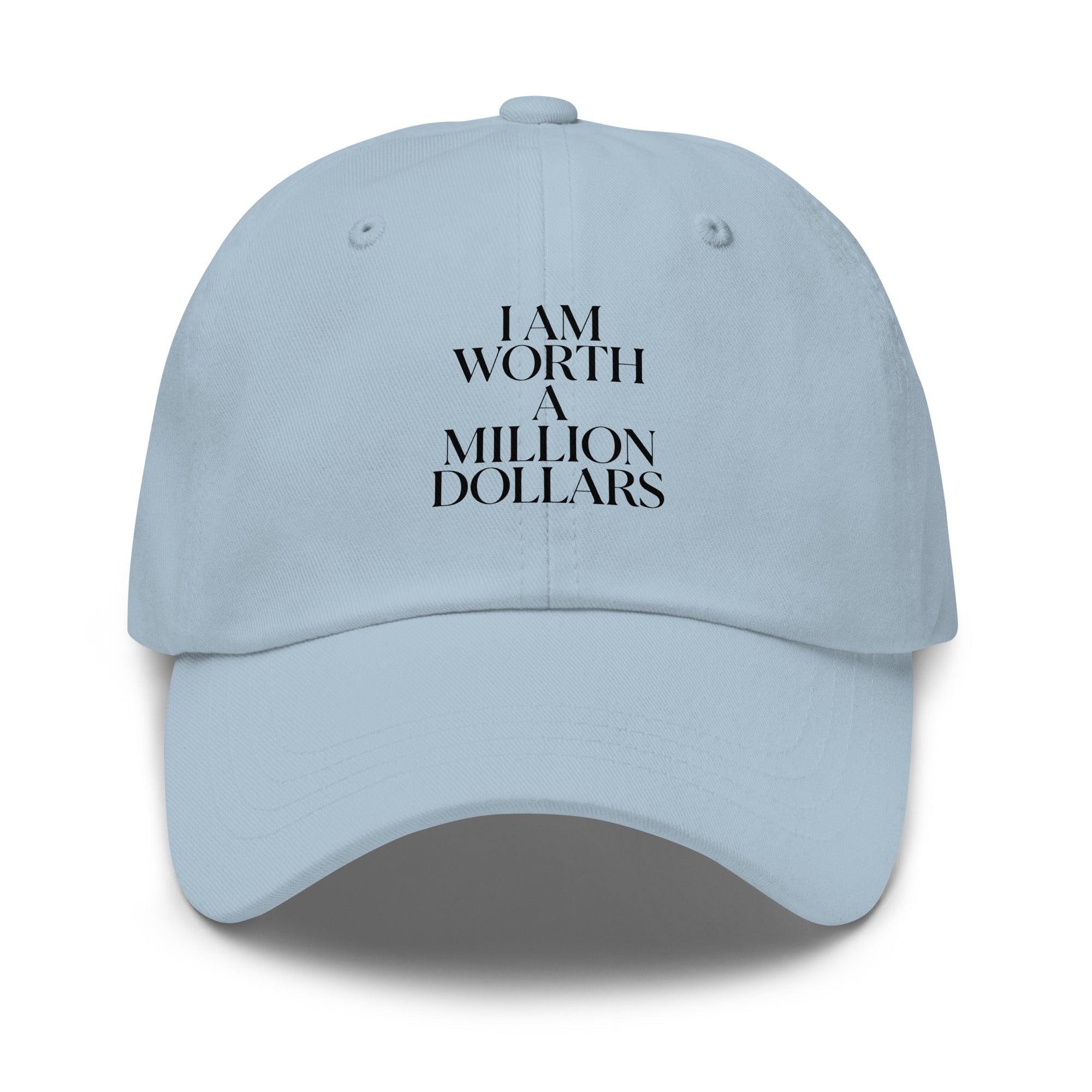 KNOW YOUR WORTH hat - The Million Dollar Bill Co.