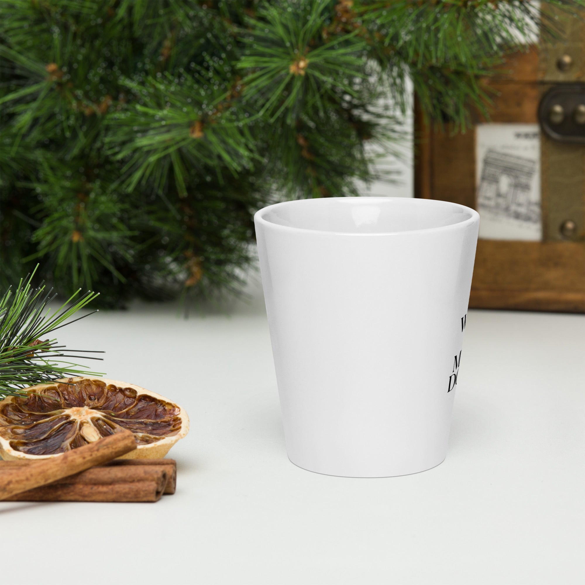 MDB Co. "I AM" WORTH Latte mug - The Million Dollar Bill Co.