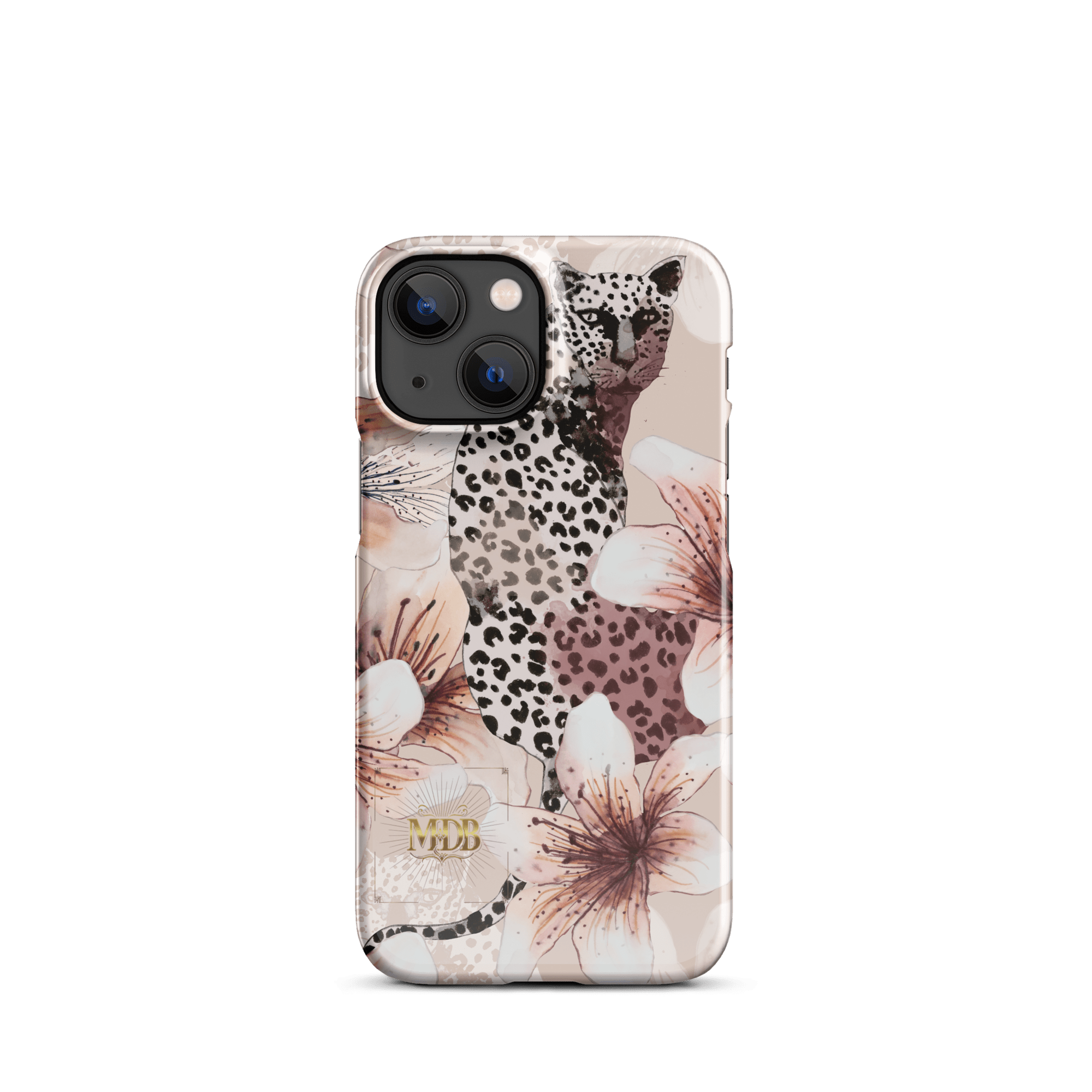 MDB Co. Leopard flora Snap case for iPhone® - The Million Dollar Bill Co.