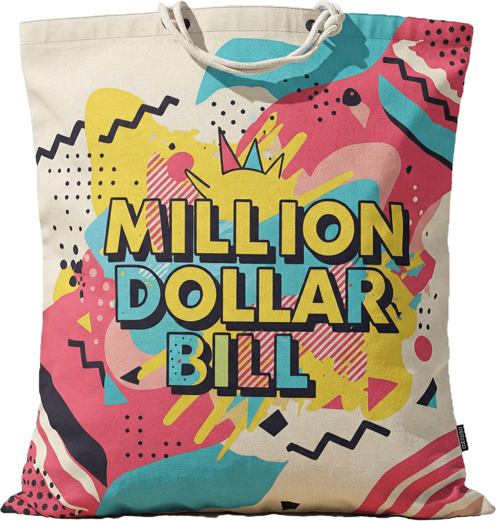 MDB 90's - Inspired Branded Tote - The Million Dollar Bill Co.