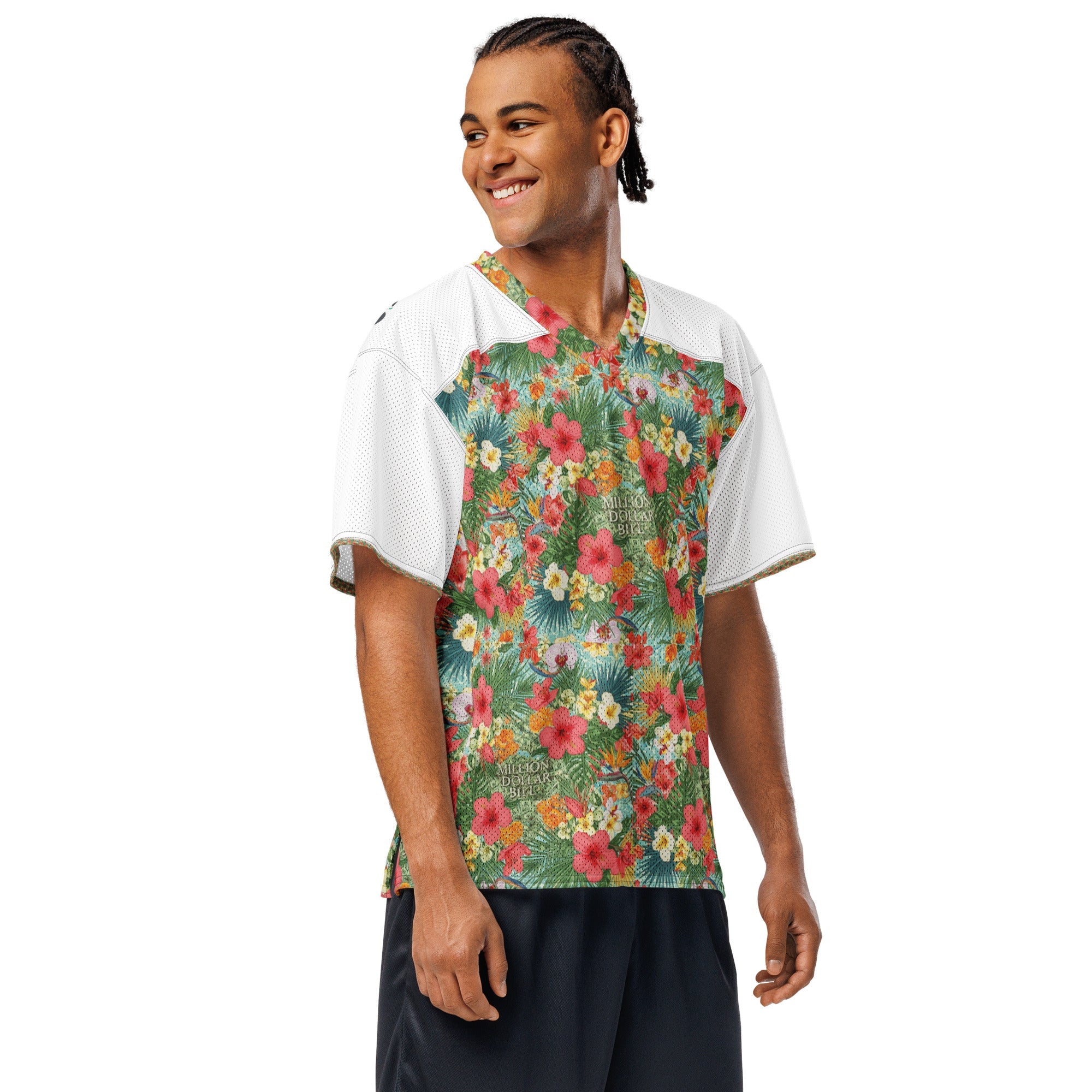 MDB Co. FLORAL BILLS American football jersey - The Million Dollar Bill Co.