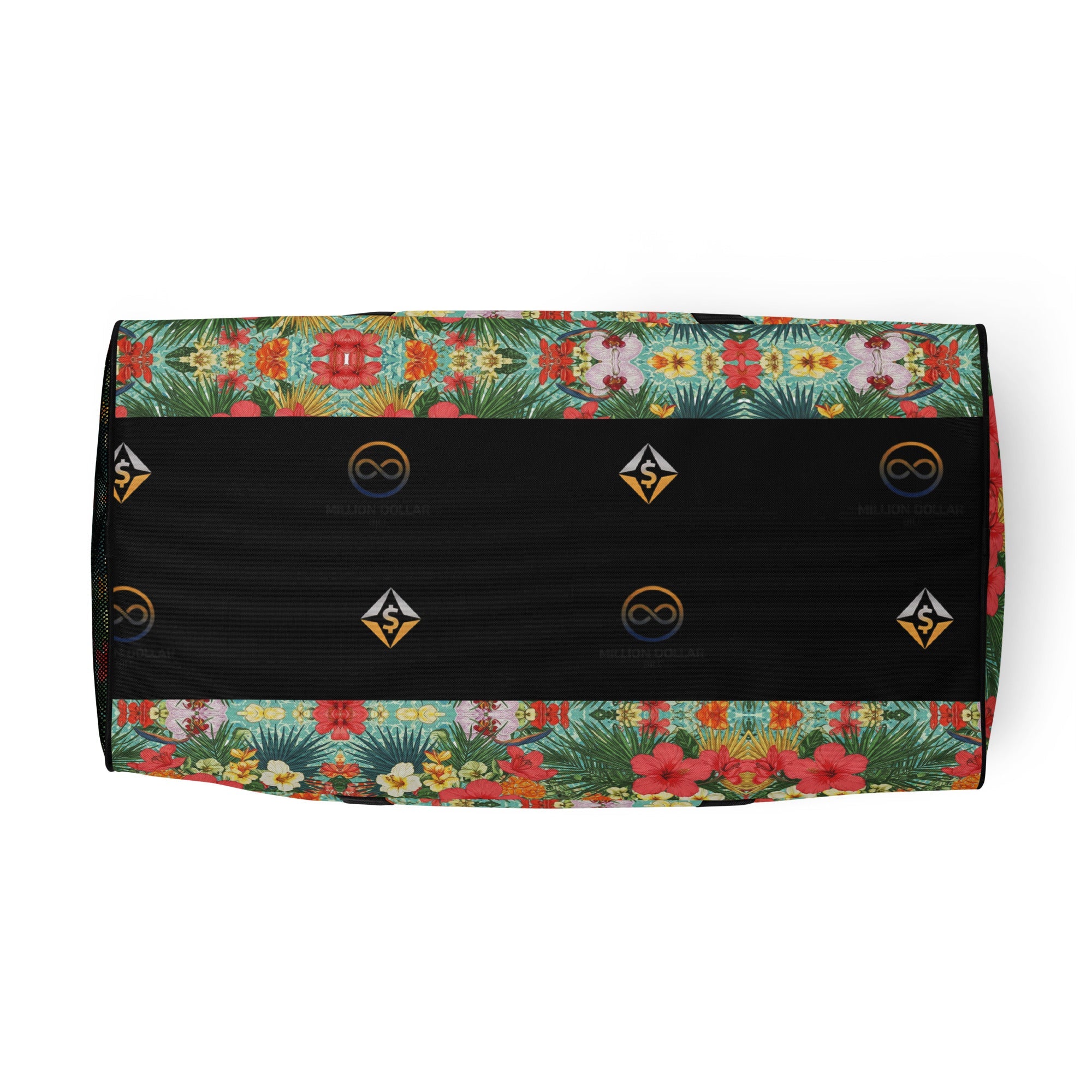 MDB Co. FLORAL BILLS Duffle bag - The Million Dollar Bill Co.