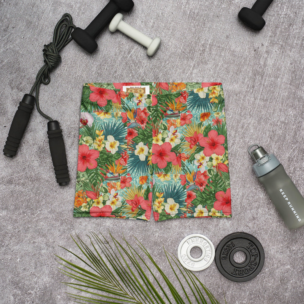 MDB Co. FLORAL BILLS women's Shorts - The Million Dollar Bill Co. CUT-SEW