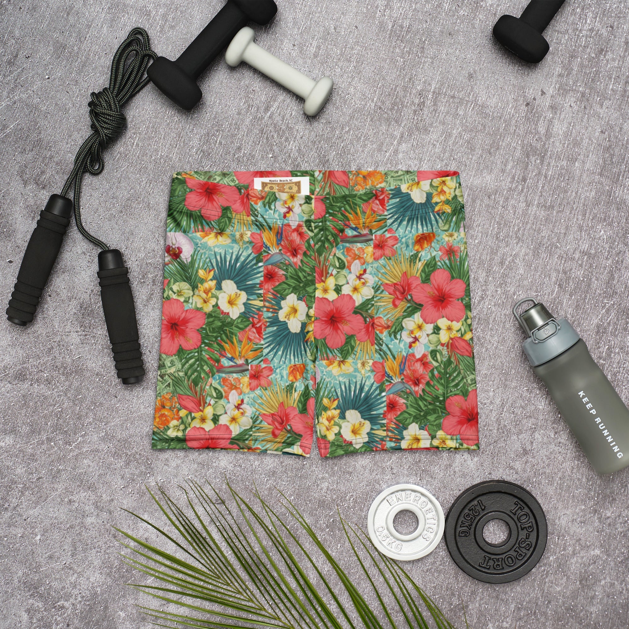 MDB Co. FLORAL BILLS women's Shorts - The Million Dollar Bill Co. CUT-SEW