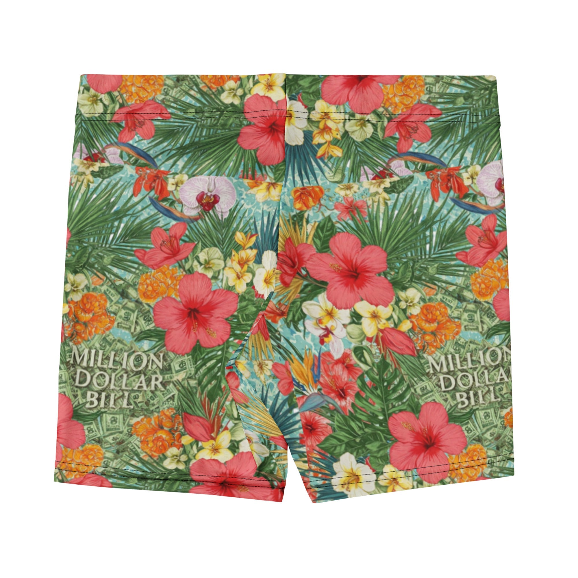 MDB Co. FLORAL BILLS women's Shorts - The Million Dollar Bill Co. CUT-SEW