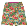 MDB Co. FLORAL BILLS women's Yoga Shorts - The Million Dollar Bill Co.