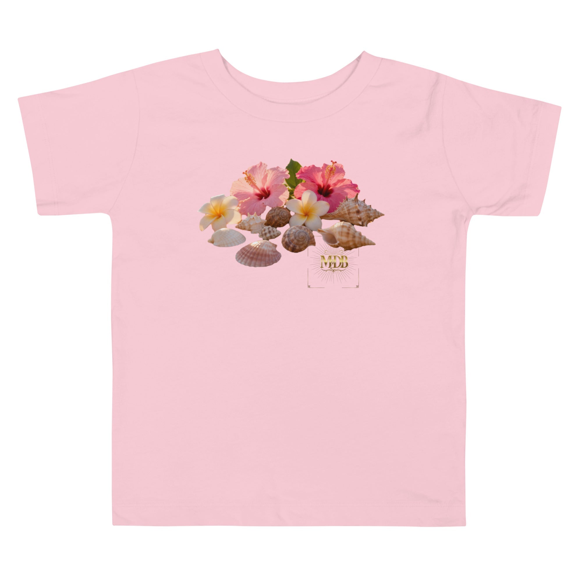 MDB Co. FLORAL Toddler Short Sleeve Tee - The Million Dollar Bill Co.