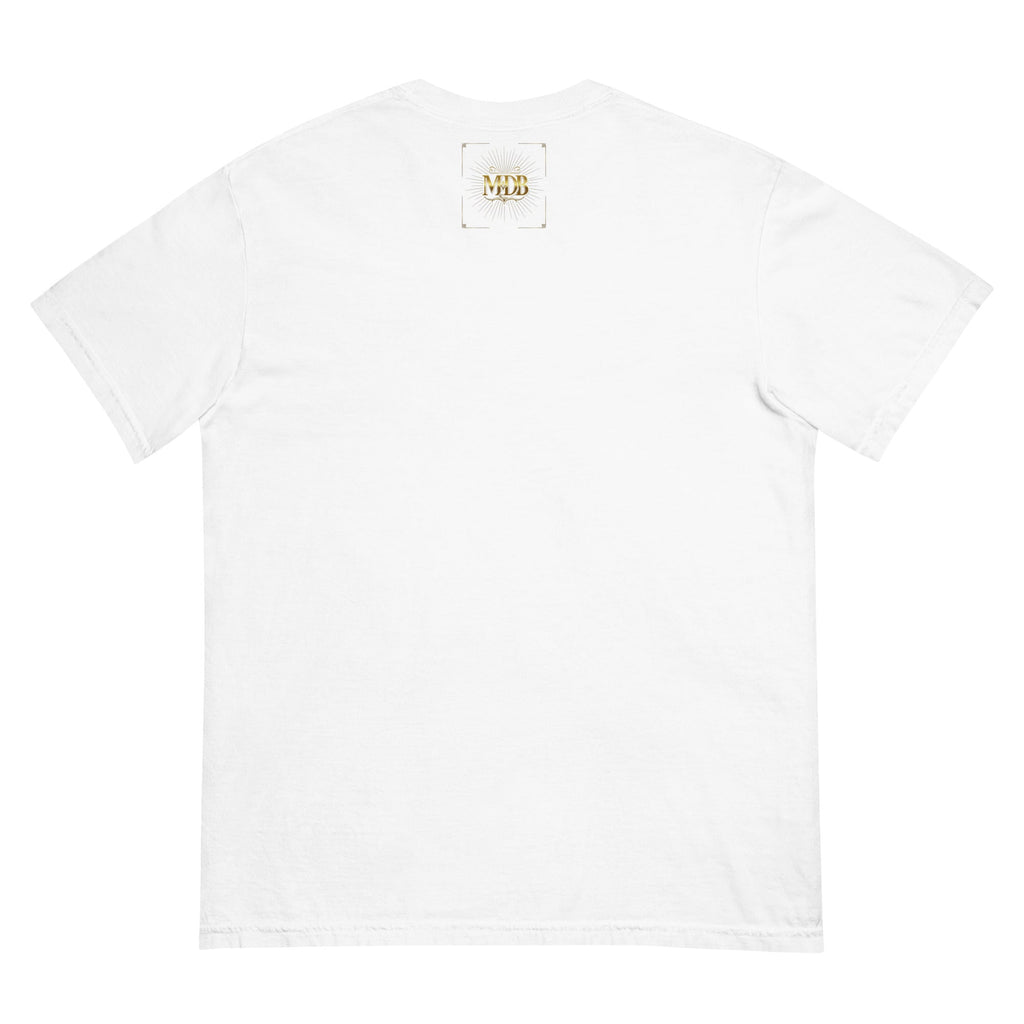 MDB Co. FLORAL Unisex garment - dyed heavyweight t-shirt - The Million Dollar Bill Co.