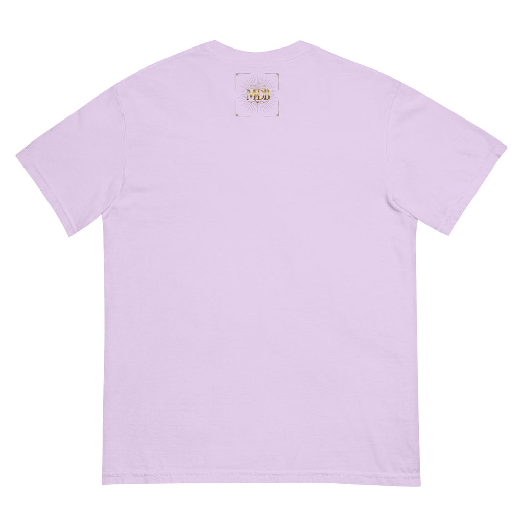 MDB Co. FLORAL Unisex garment - dyed heavyweight t-shirt - The Million Dollar Bill Co.