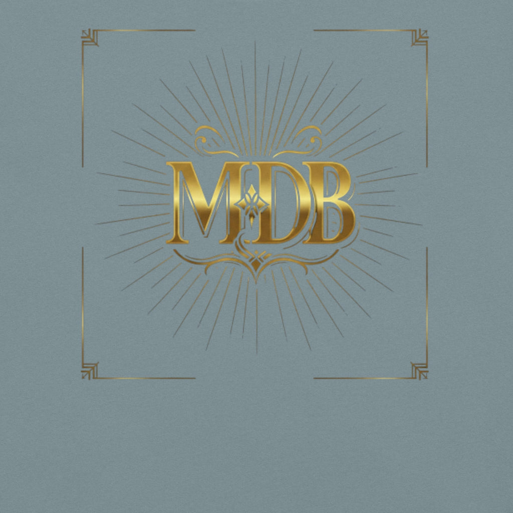 MDB Co. FLORAL Unisex garment - dyed heavyweight t-shirt - The Million Dollar Bill Co.