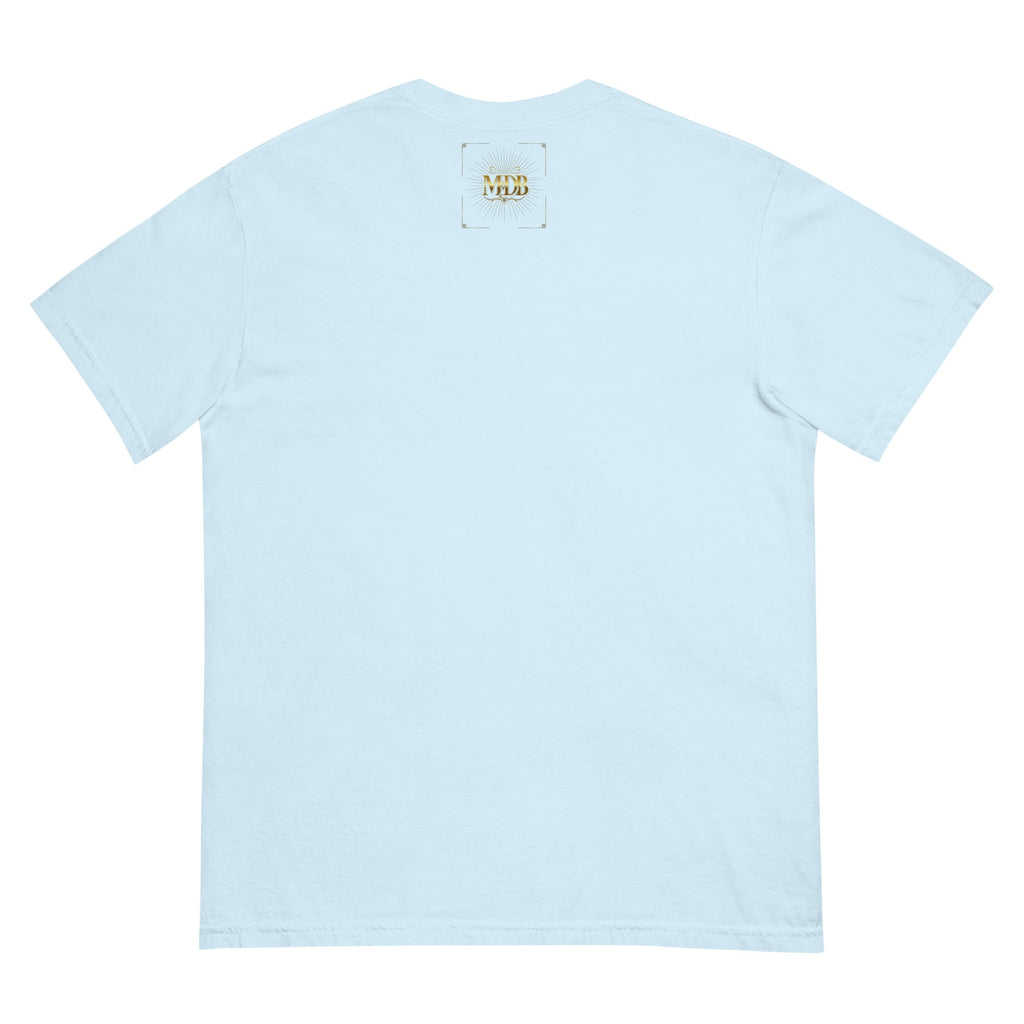 MDB Co. FLORAL Unisex garment - dyed heavyweight t-shirt - The Million Dollar Bill Co.