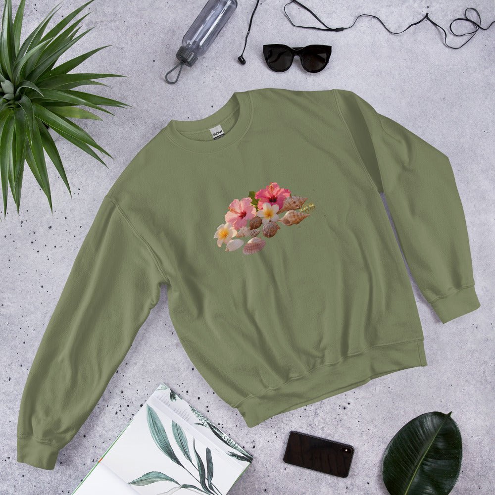 MDB Co. FLORAL Unisex Sweatshirt - The Million Dollar Bill Co.