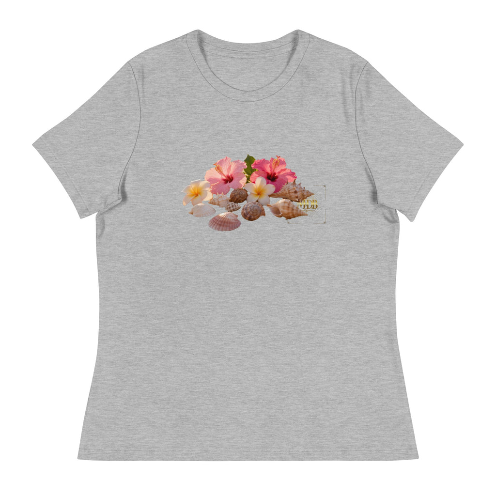 MDB Co. FLORAL Women's Relaxed T-Shirt - The Million Dollar Bill Co.