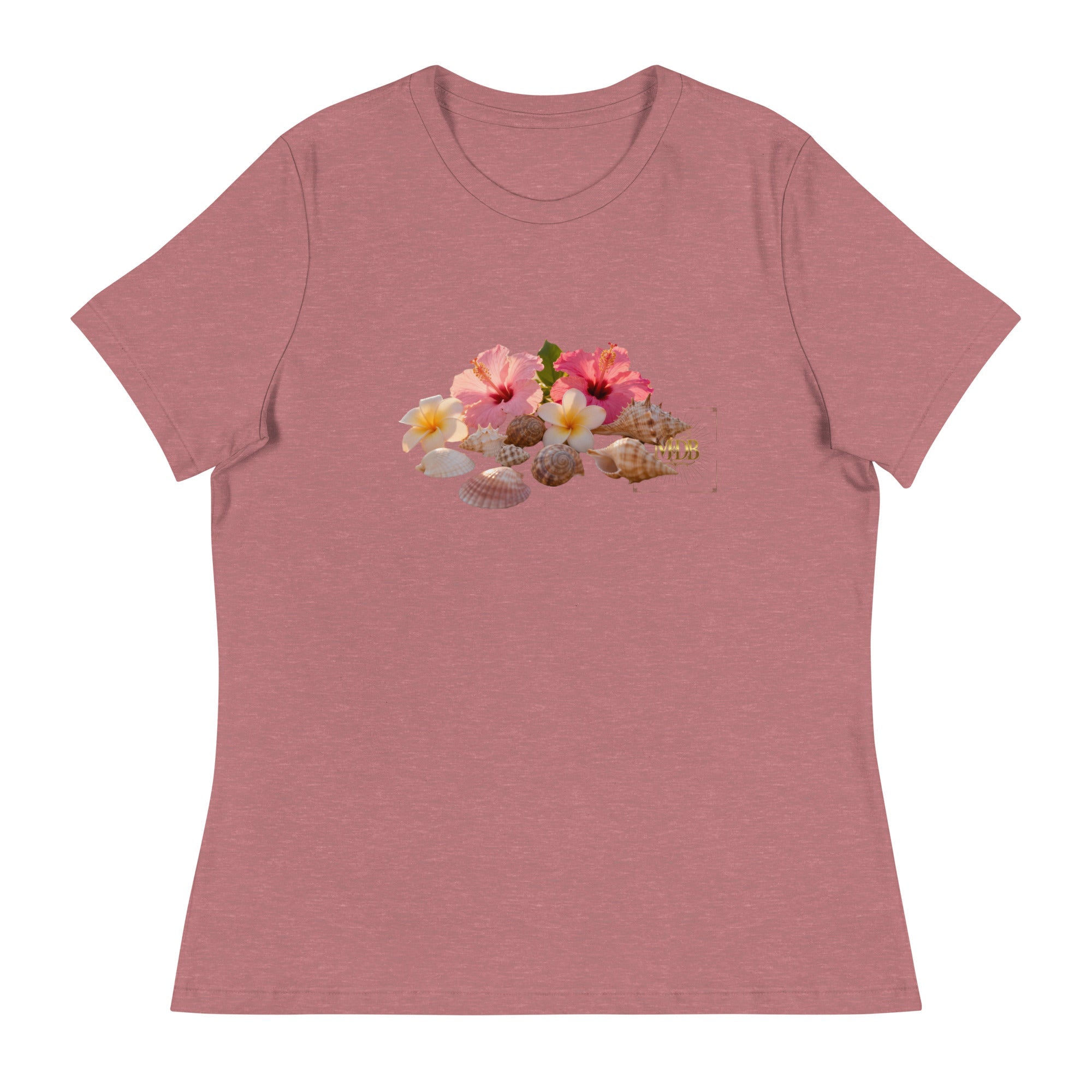 MDB Co. FLORAL Women's Relaxed T-Shirt - The Million Dollar Bill Co.