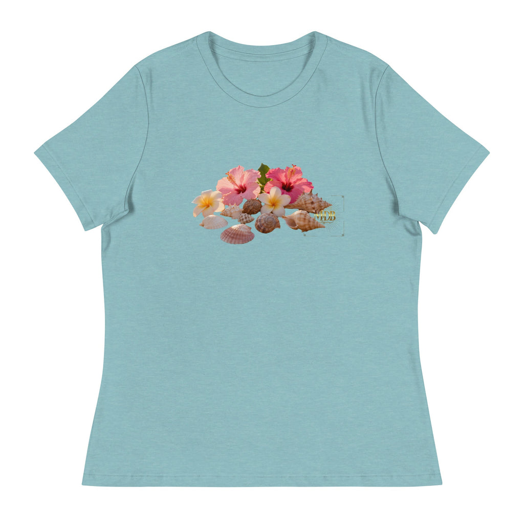 MDB Co. FLORAL Women's Relaxed T-Shirt - The Million Dollar Bill Co.