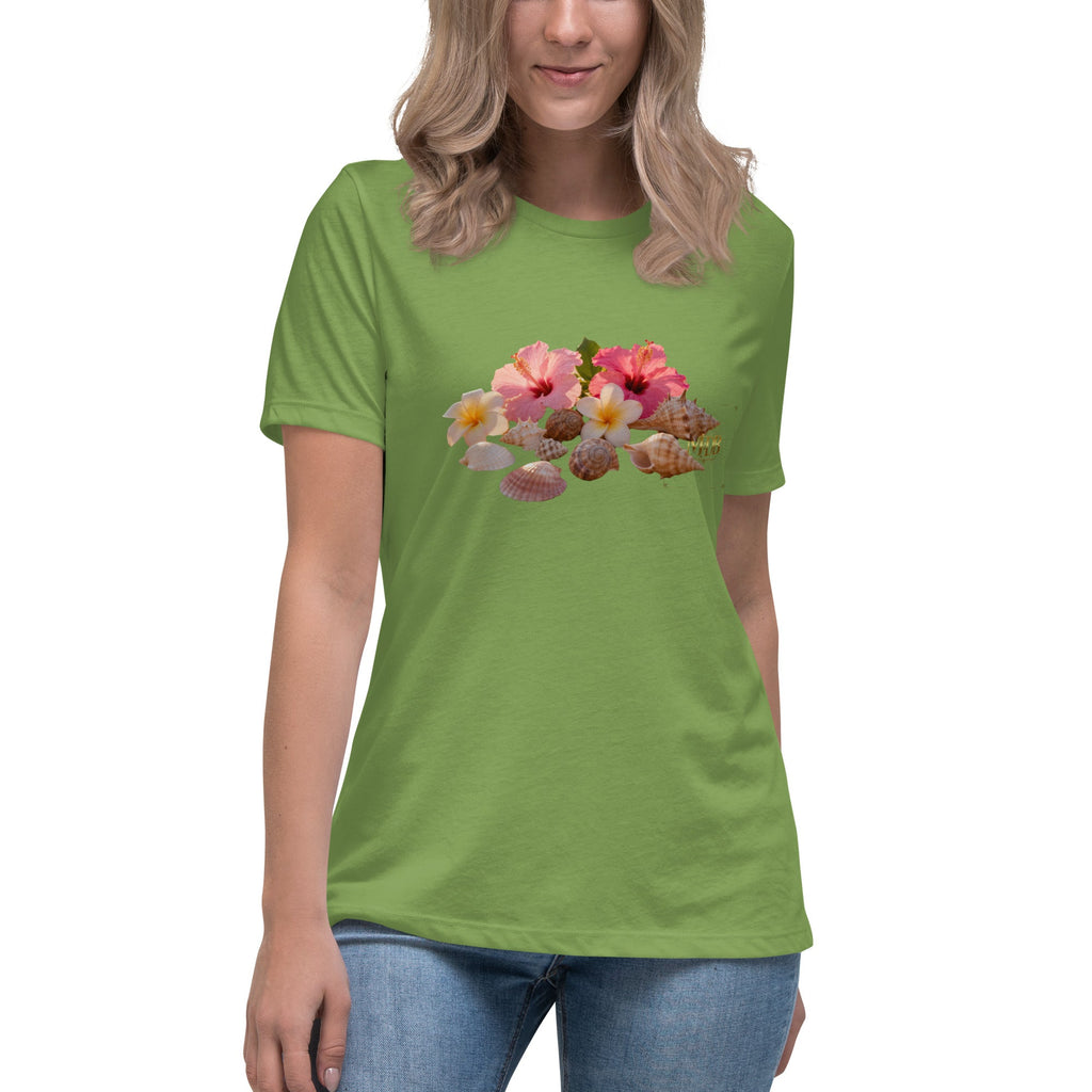 MDB Co. FLORAL Women's Relaxed T-Shirt - The Million Dollar Bill Co.