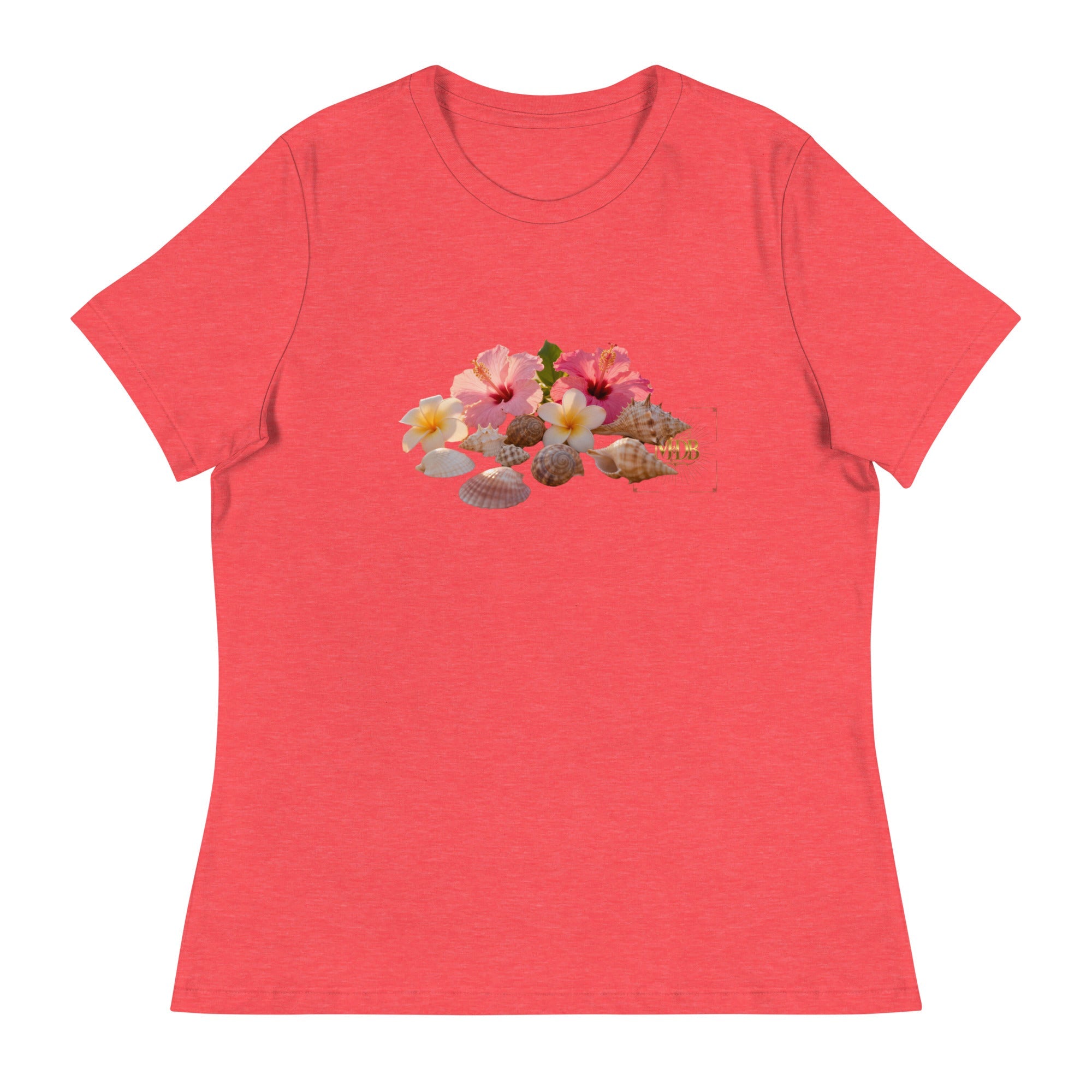 MDB Co. FLORAL Women's Relaxed T-Shirt - The Million Dollar Bill Co.