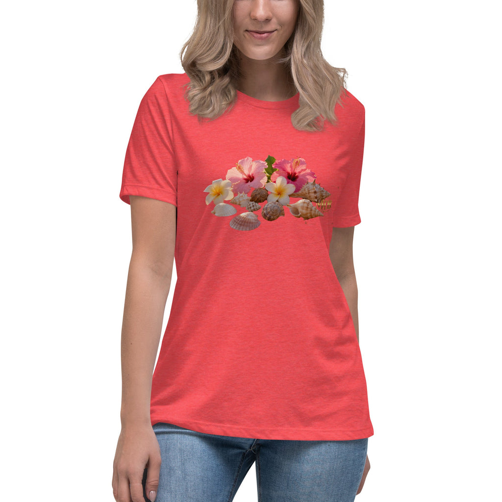MDB Co. FLORAL Women's Relaxed T-Shirt - The Million Dollar Bill Co.