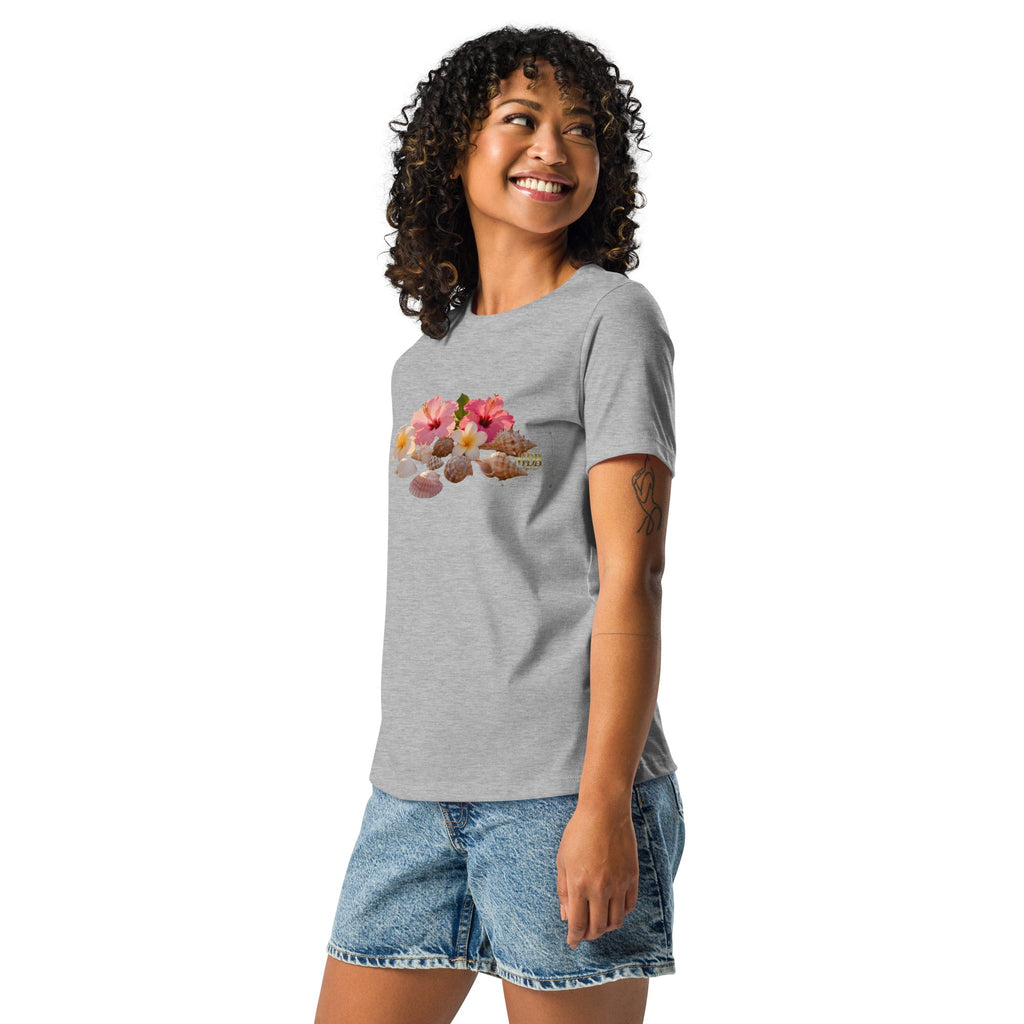 MDB Co. FLORAL Women's Relaxed T-Shirt - The Million Dollar Bill Co.