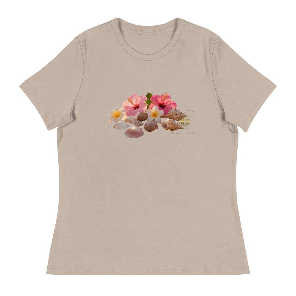 MDB Co. FLORAL Women's Relaxed T-Shirt - The Million Dollar Bill Co.