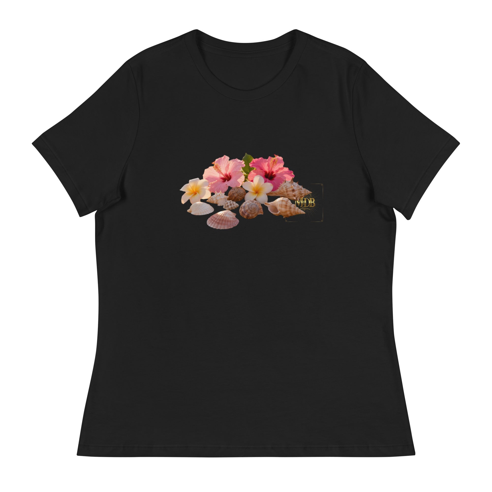 MDB Co. FLORAL Women's Relaxed T-Shirt - The Million Dollar Bill Co.