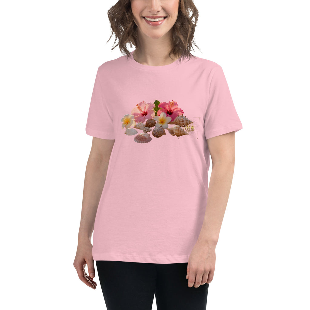 MDB Co. FLORAL Women's Relaxed T-Shirt - The Million Dollar Bill Co.
