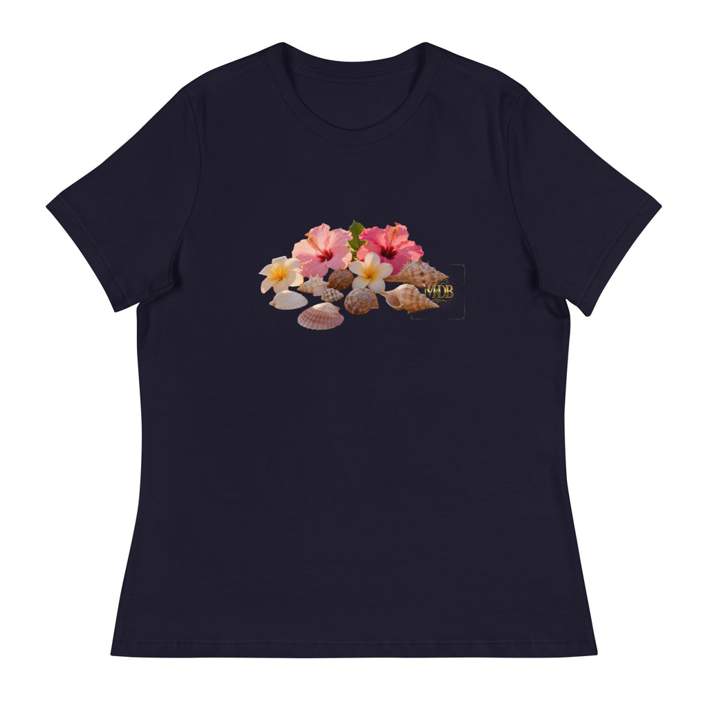 MDB Co. FLORAL Women's Relaxed T-Shirt - The Million Dollar Bill Co.