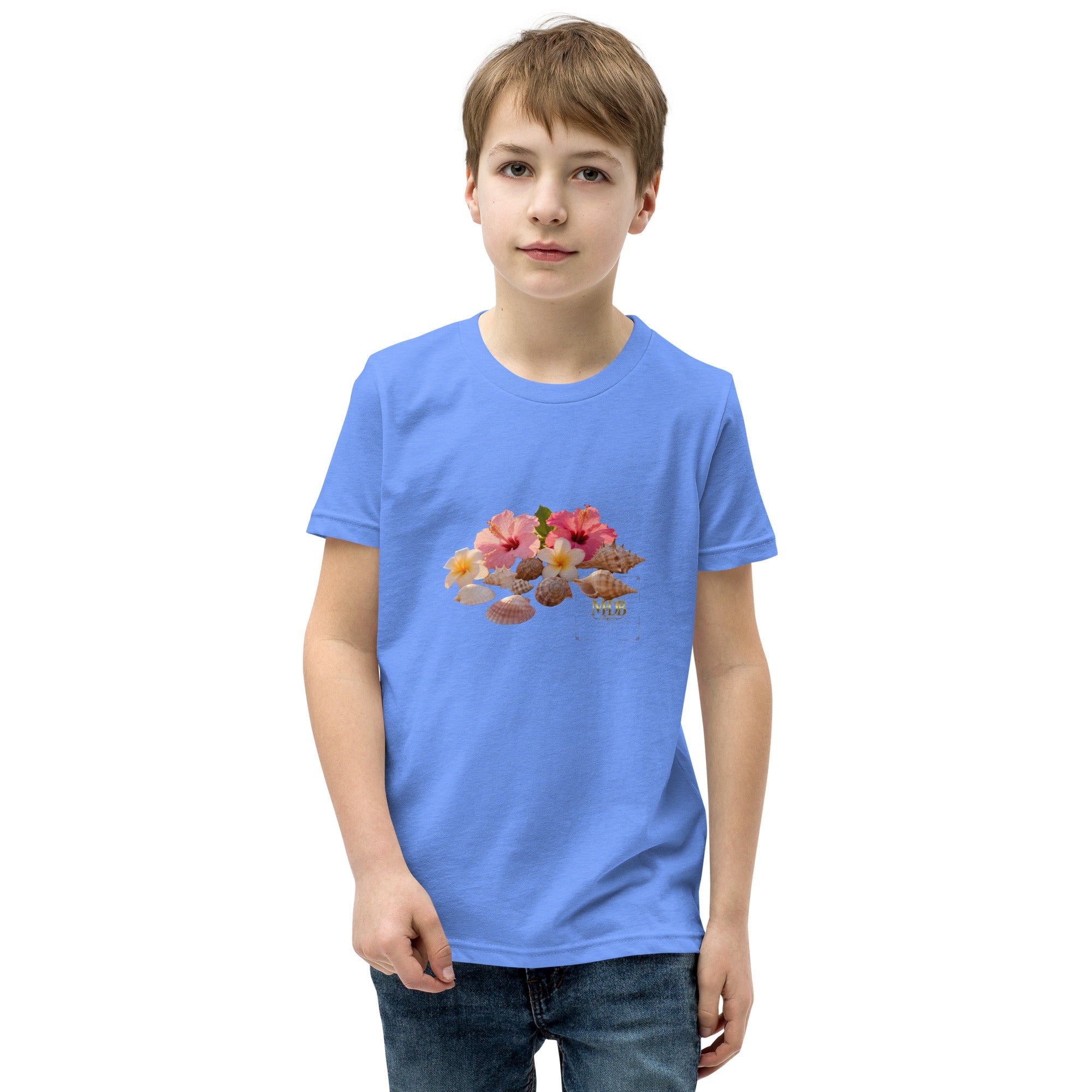 MDB Co. FLORAL Youth Short Sleeve T-Shirt - The Million Dollar Bill Co.