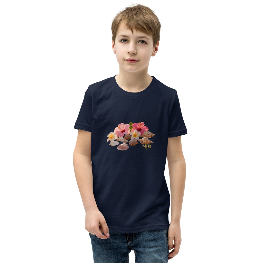 MDB Co. FLORAL Youth Short Sleeve T-Shirt - The Million Dollar Bill Co.
