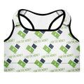 MDB Co. I AM Padded Sports Bra - The Million Dollar Bill Co.