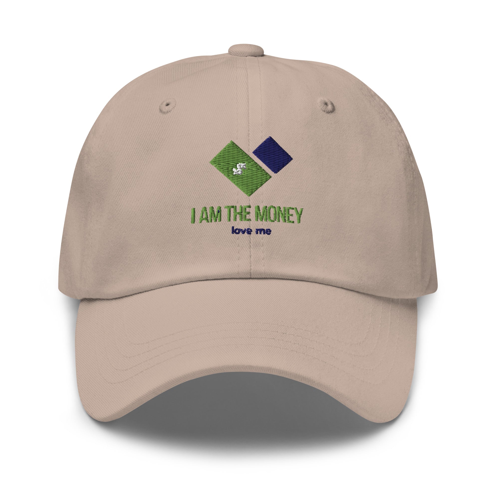 MDB Co. "I AM" THE MONEY ballcap - The Million Dollar Bill Co.