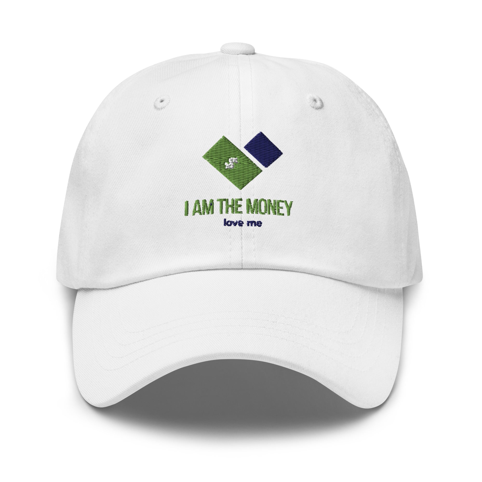 MDB Co. "I AM" THE MONEY ballcap - The Million Dollar Bill Co.